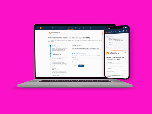 Automated Extension Filing Feature (IRS Form 4868) @ ComplYant Cover Image
